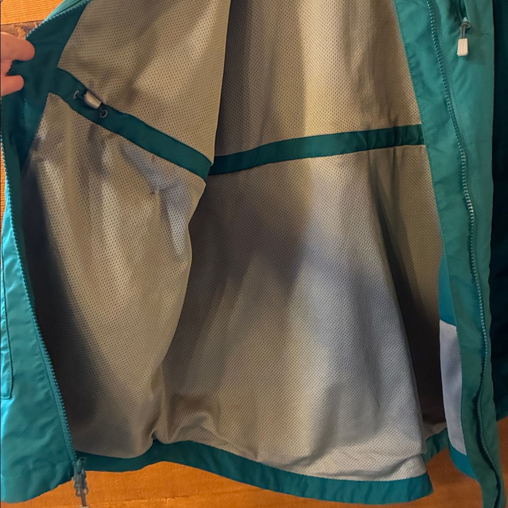 Carhartt Women's Teal Rain Defender Jacket - Picture 9 of 9